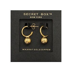 Ball Dangle Hoops